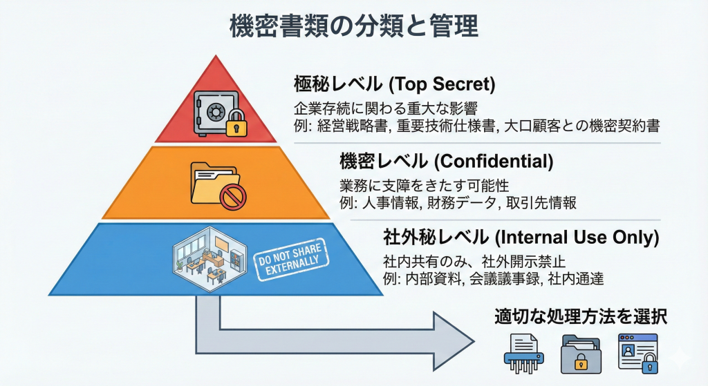機密書類の分類